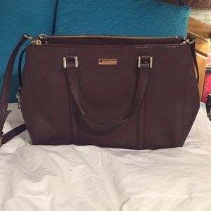 Plum Kate Spade Purse
